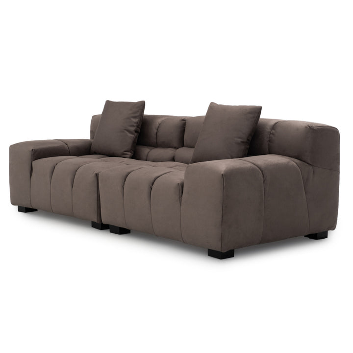 Norika Fabric Modular Sofa Dark Grey