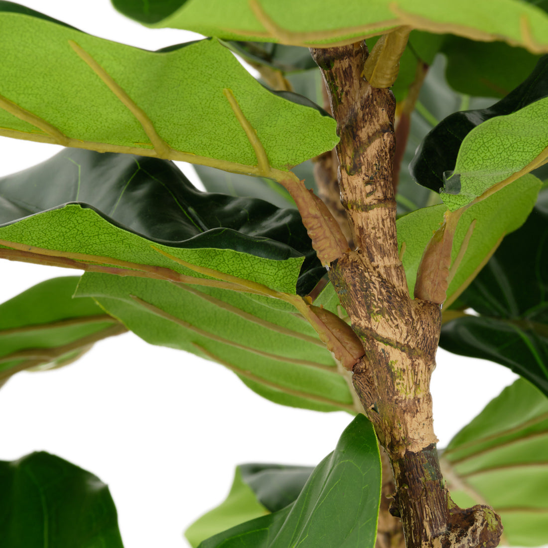 Fiddle Leaf Fig Artificial Plant Dark Green