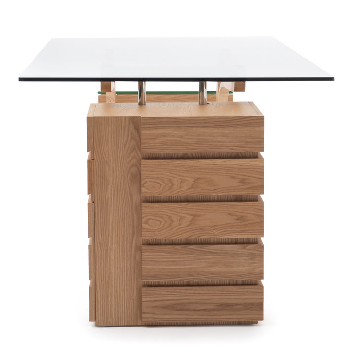 Stealth Desk Light Brown