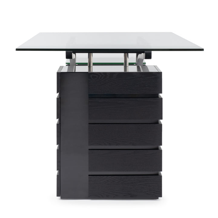 Stealth Desk Dark Brown