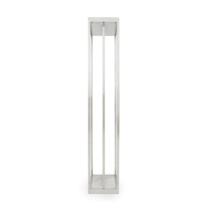 Warli Floor Mirror White