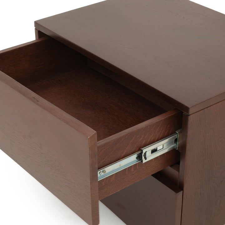 Noemi Nightstand Dark Brown