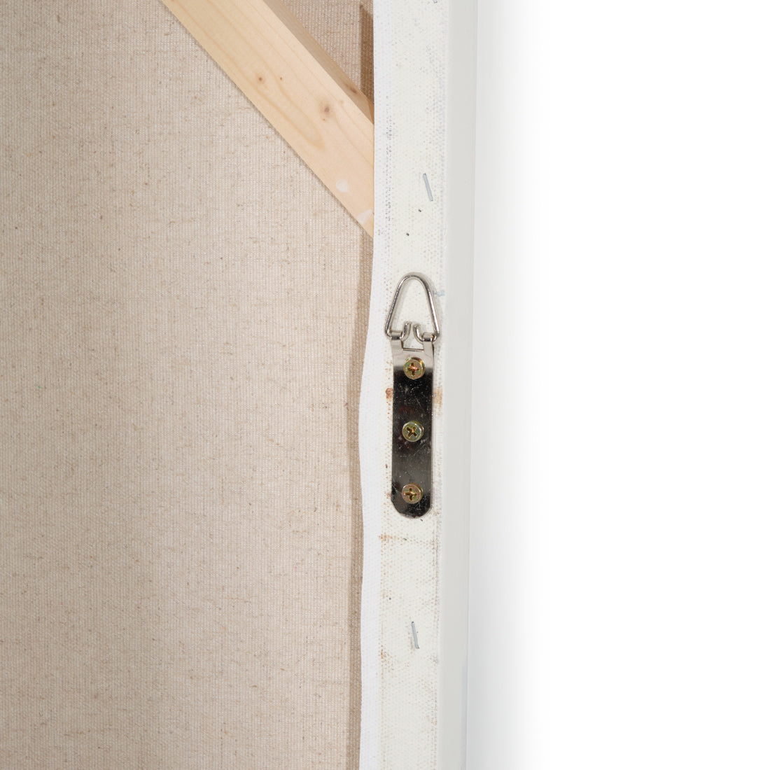 Nacama Painting on Canvas Light Grey
