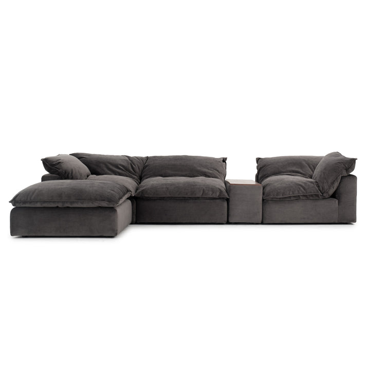 Nuage Fabric Modular Set Dark Grey