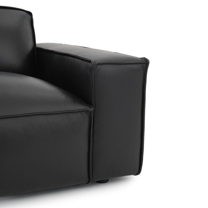 Nook Modular Right Chair Black
