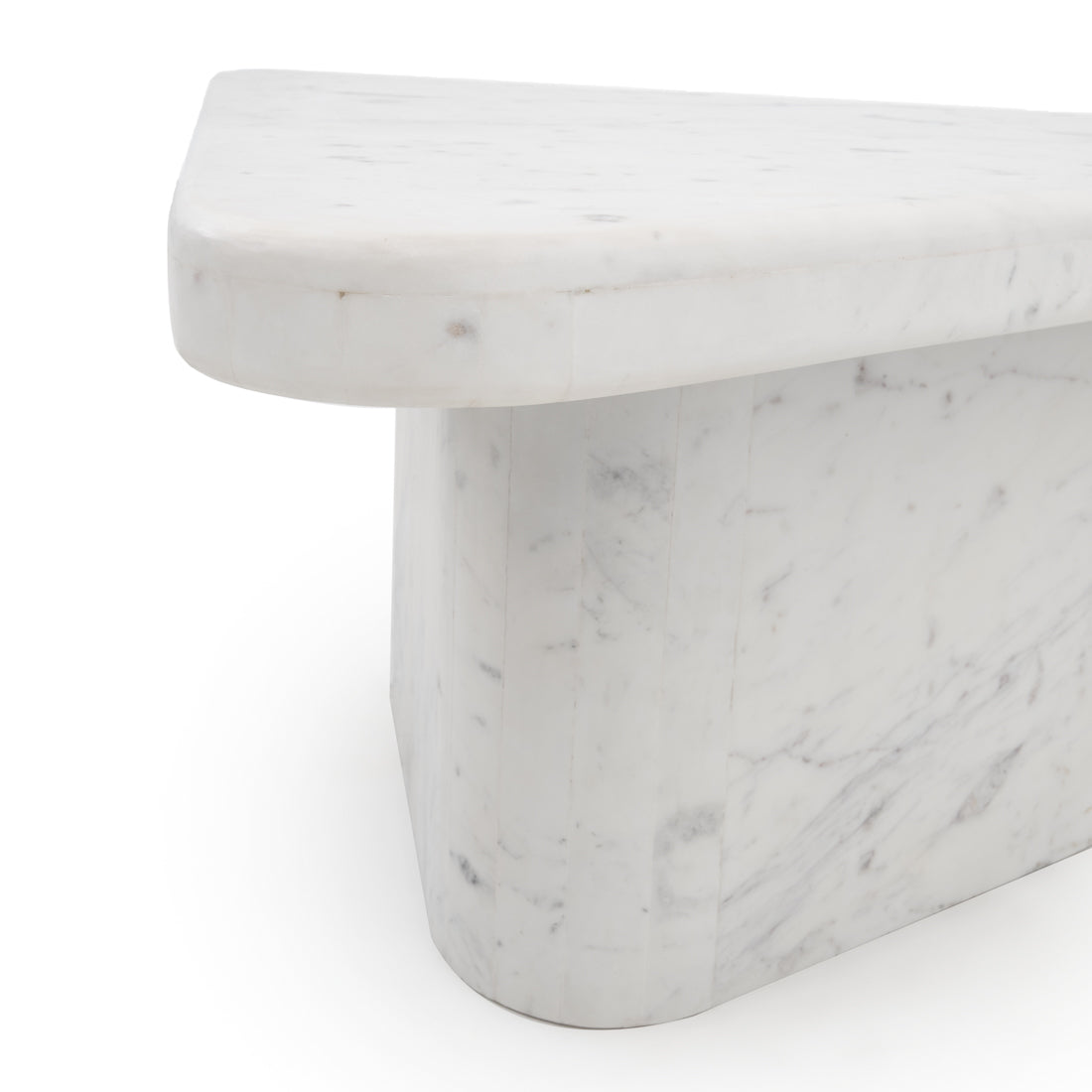 Wamika Marble Coffee Table White