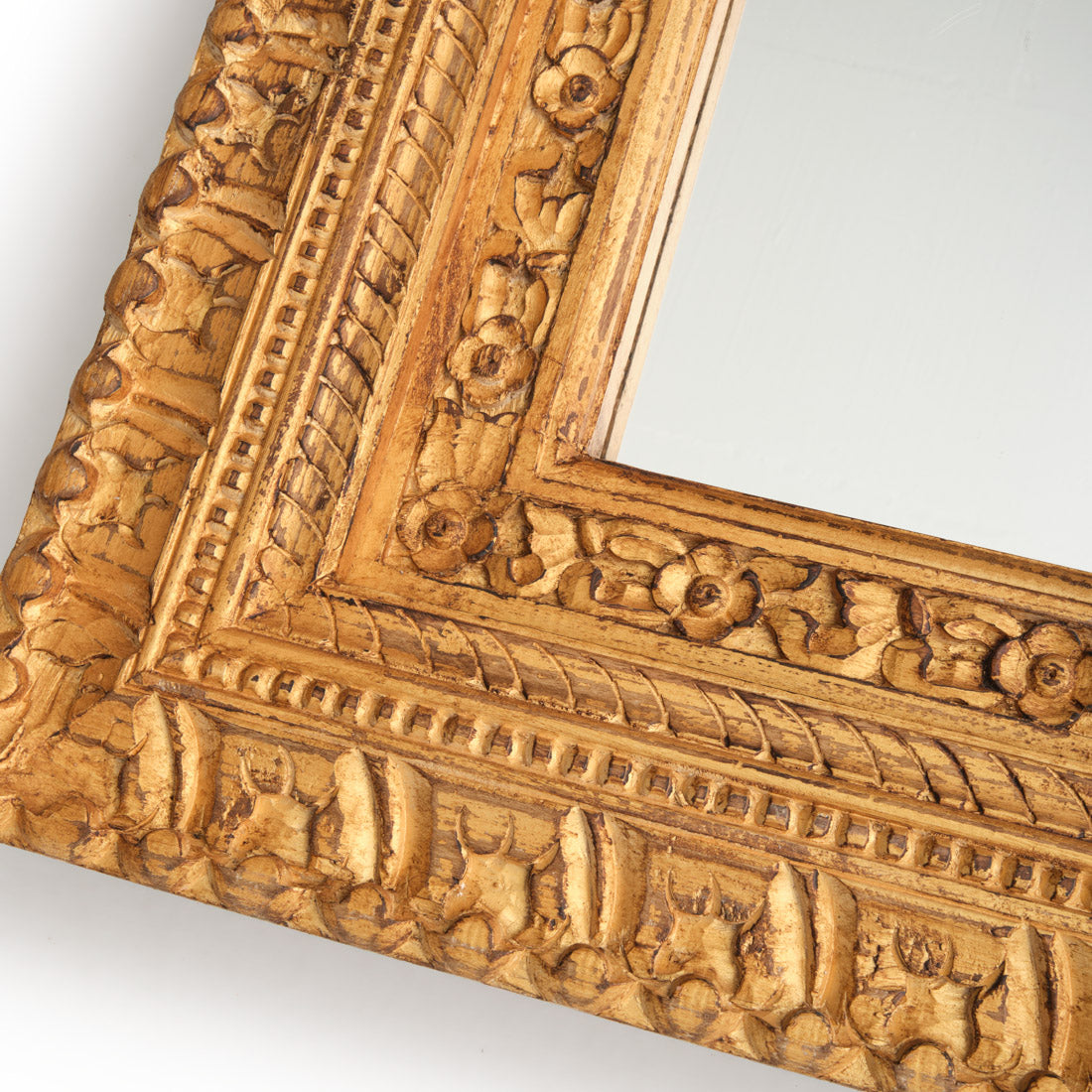 Indira Floor Mirror Light Brown