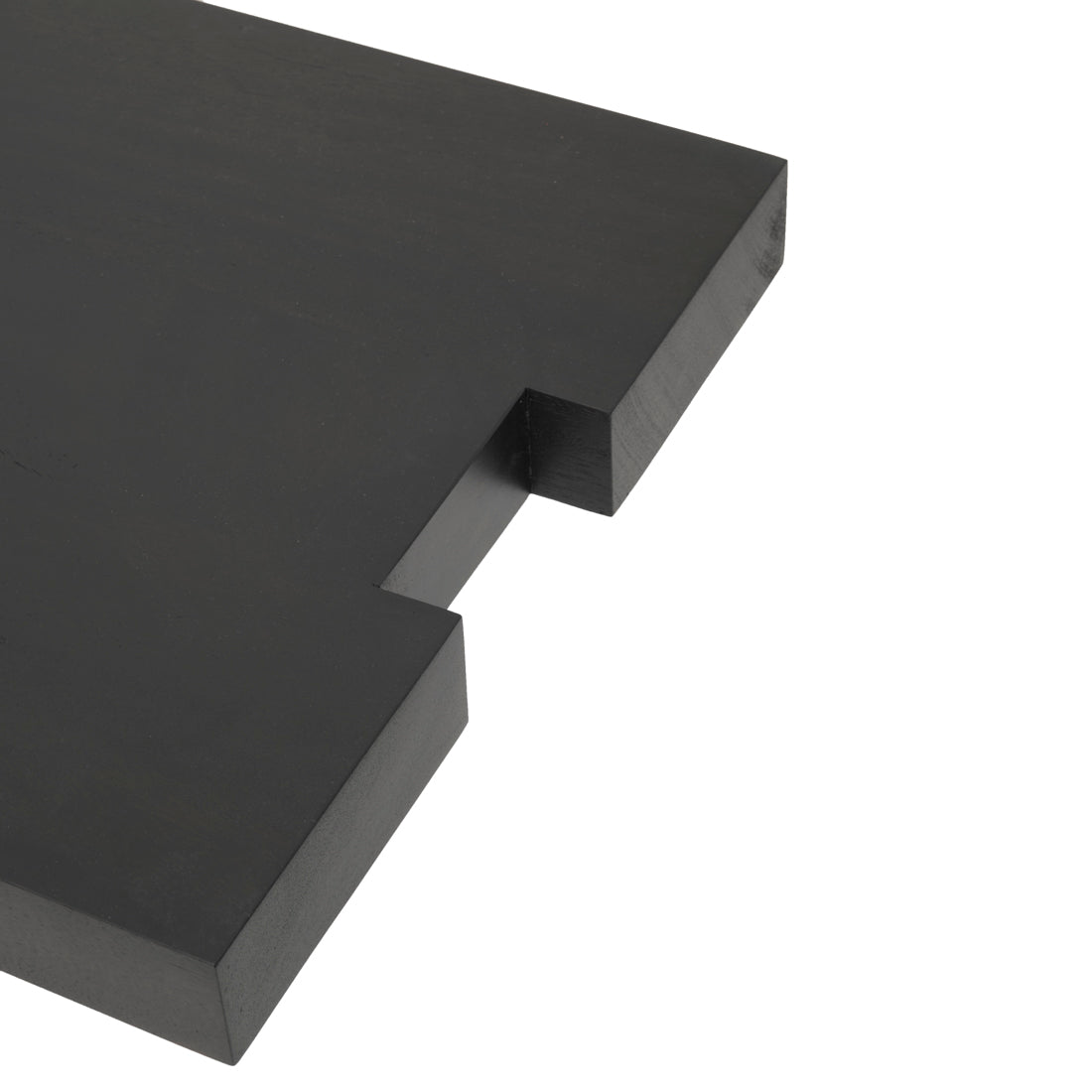 Shayla Wood Bench Black