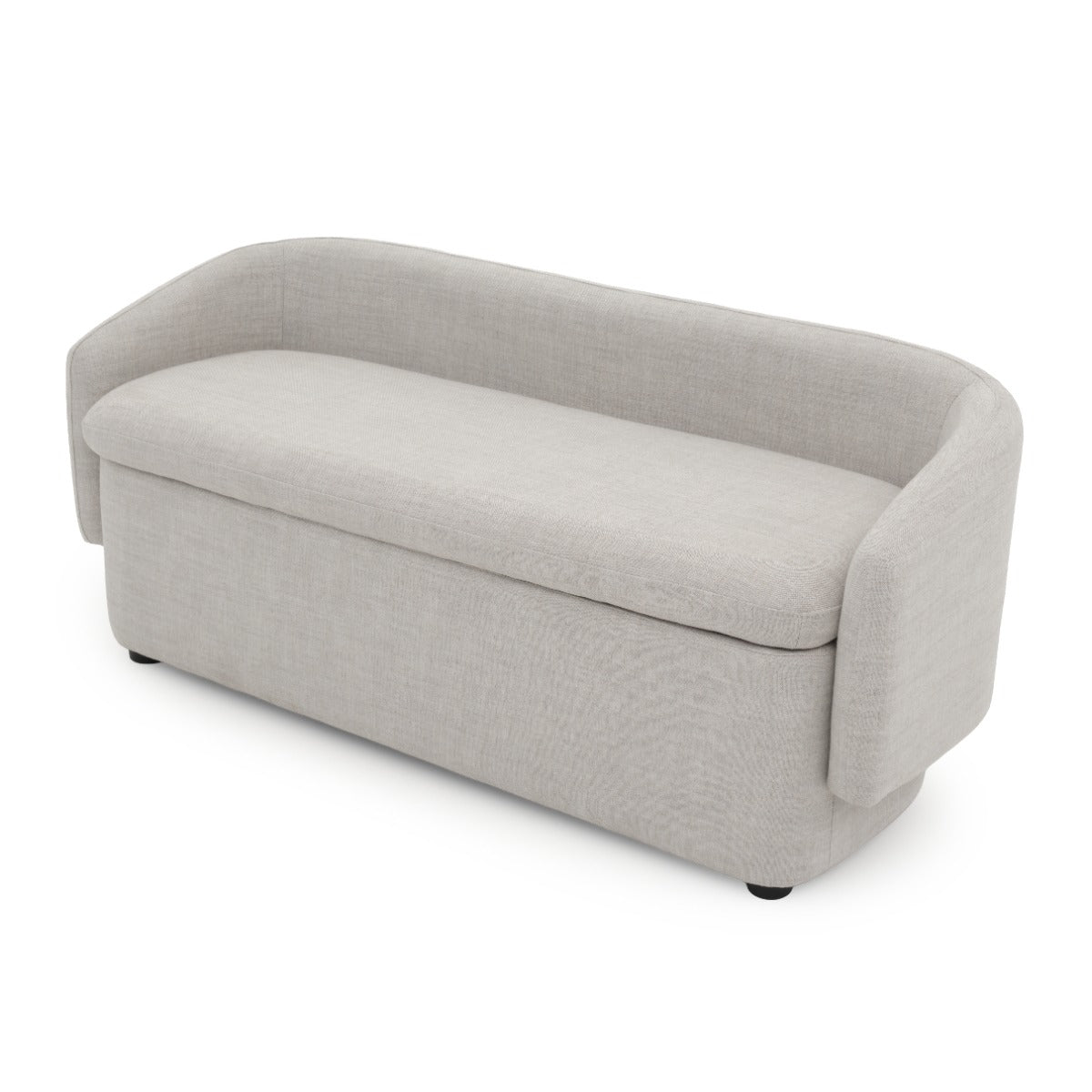 Nadima Bench with Storage Beige