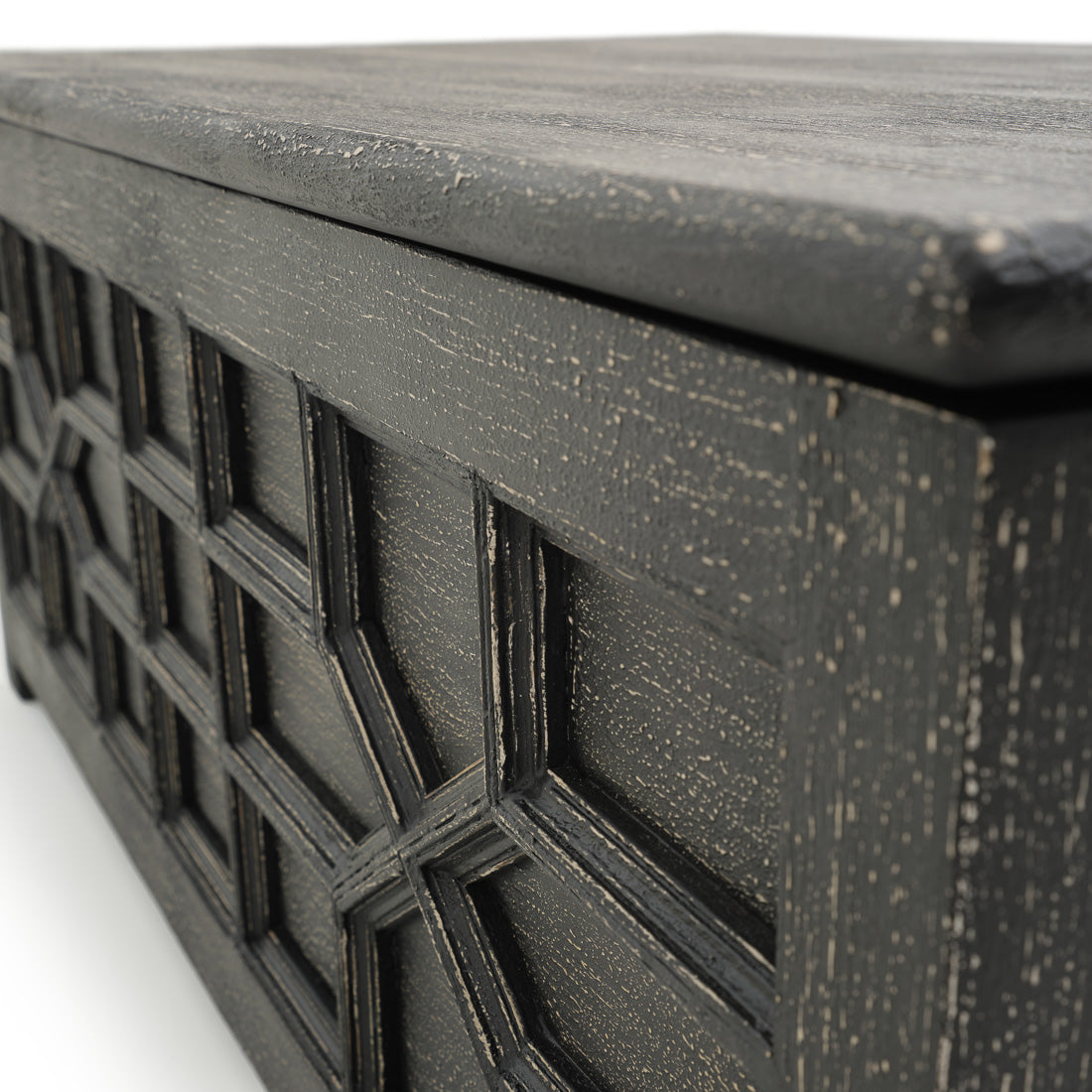 Indira Coffee Table with Storage Dark Grey