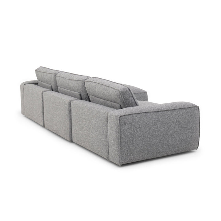 Nash Fabric Modular Set Dark Grey