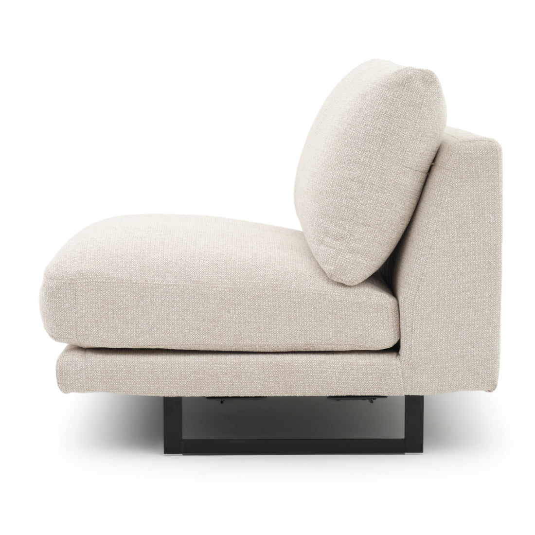 Elizabeth Modular Chair W. Left Table Beige
