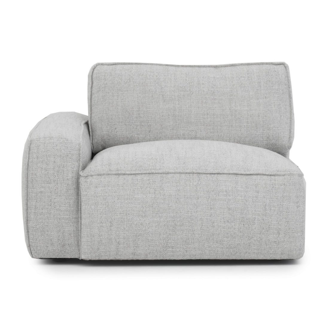 Nash Modular Left Chair Light Grey