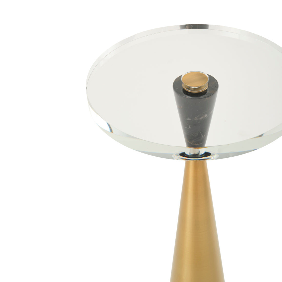 Escani Metal Accent Table Gold