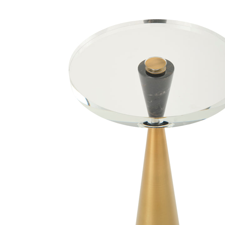 Escani Metal Accent Table Gold