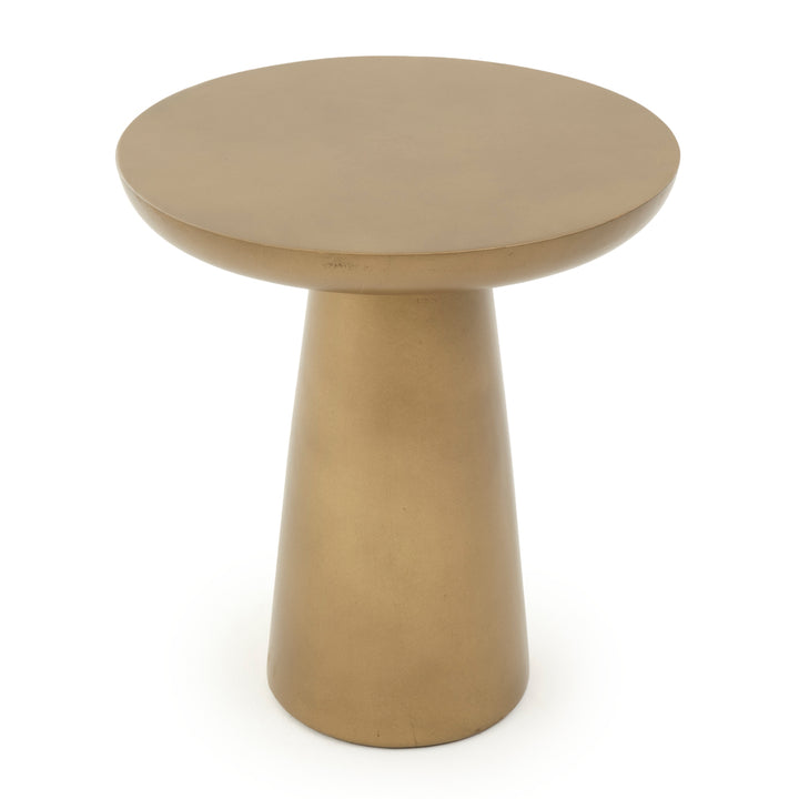 Willamina Metal Accent Table Gold