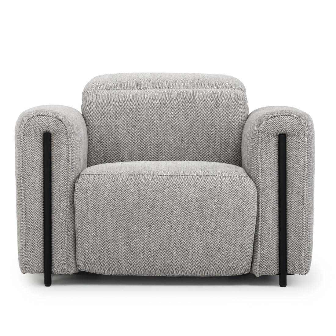 Wilnoir Reclining Accent Chair Light Grey