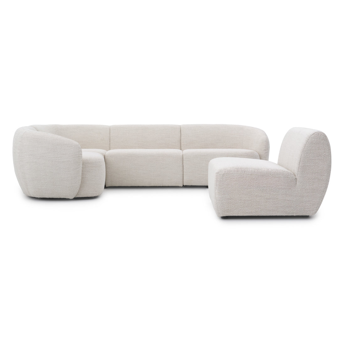 Sorena Fabric Modular Set Off White