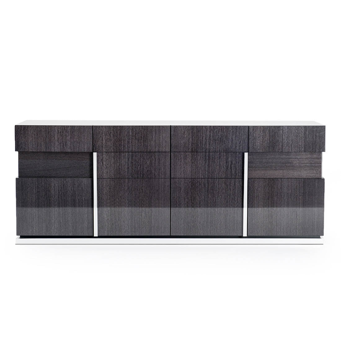 Carlyle Wood Sideboard Dark Grey