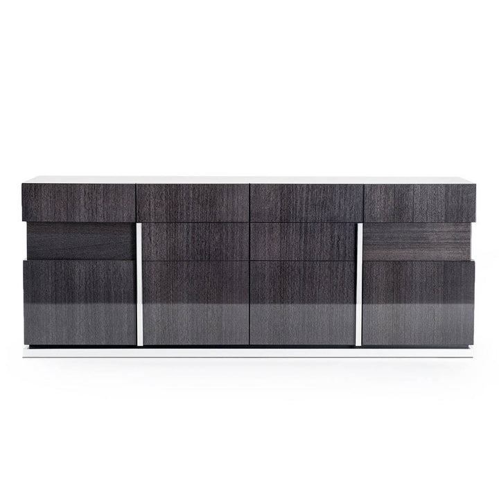 Carlyle Wood Sideboard Dark Grey