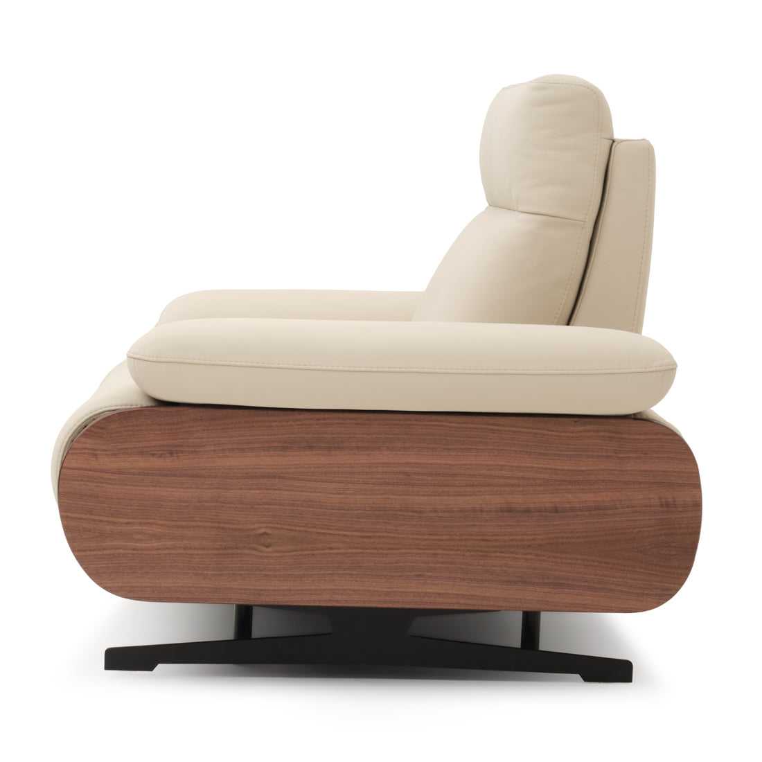 Ellery Reclining Accent Chair Beige