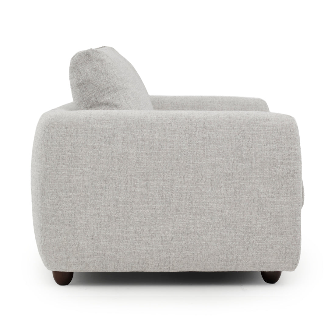 Nadal Fabric Modular Loveseat Light Grey