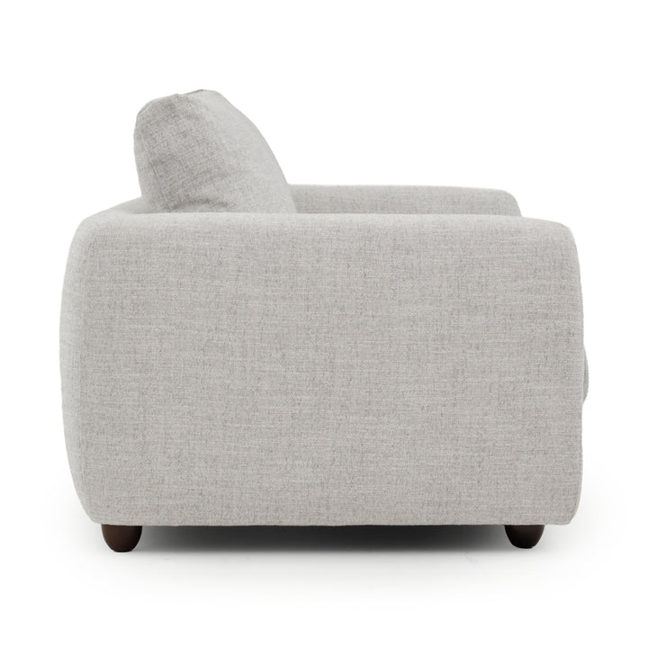 Nadal Fabric Modular Loveseat Light Grey