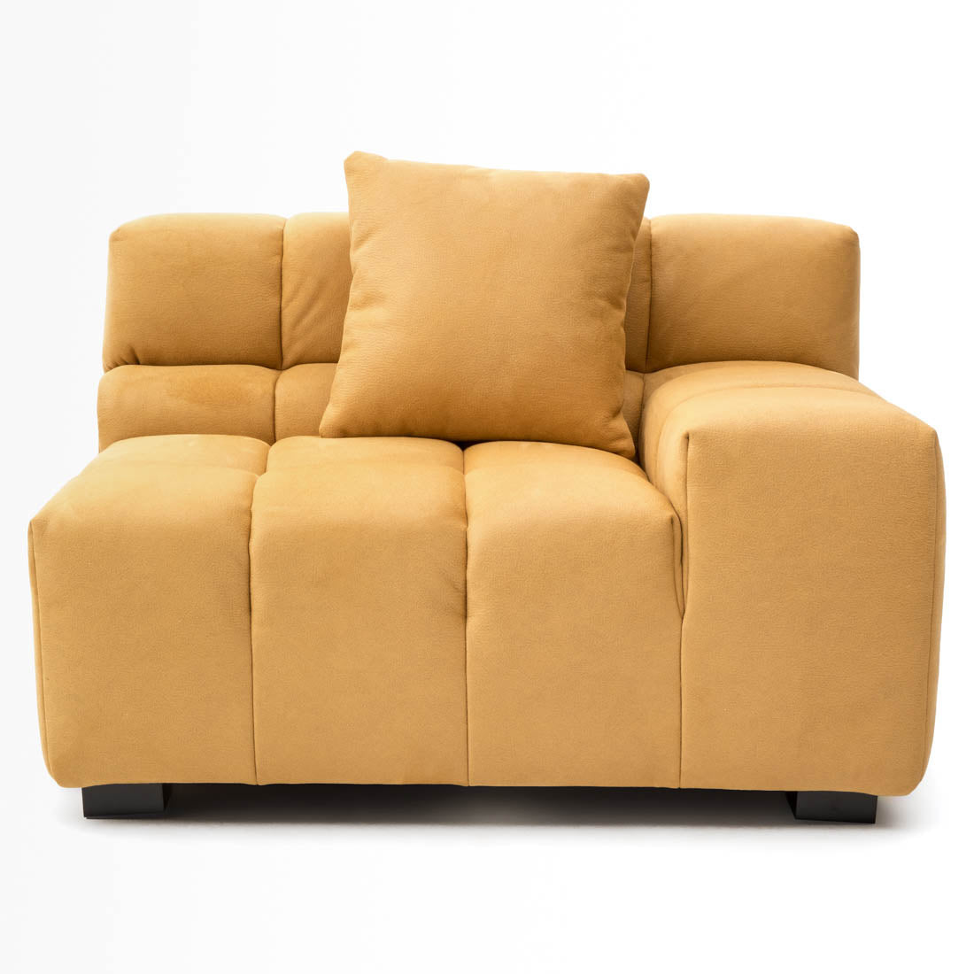 Norika Fabric Modular Sofa Yellow