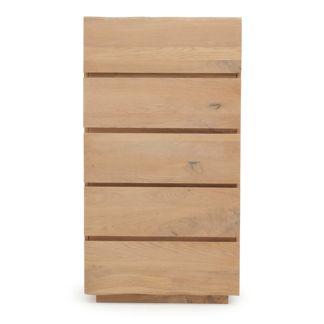 Noemi 5-Drawer Chest Light Brown