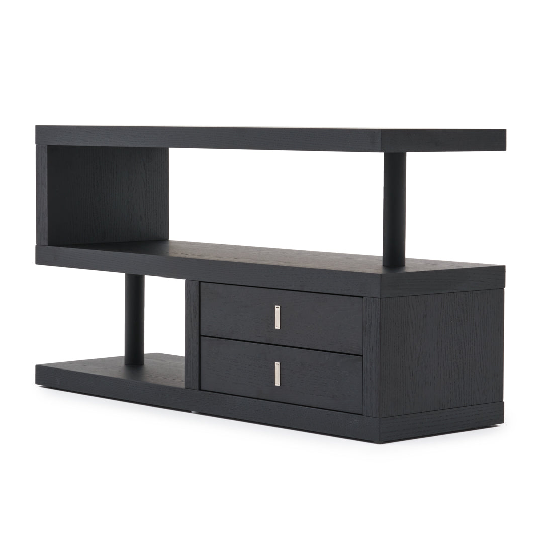 Edward Wood Bookcase Black