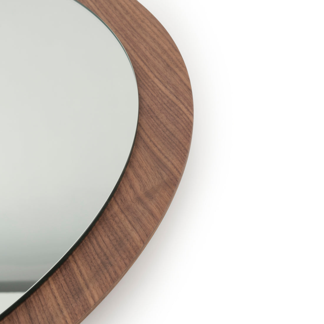 Nashira Wall Mirror Dark Brown