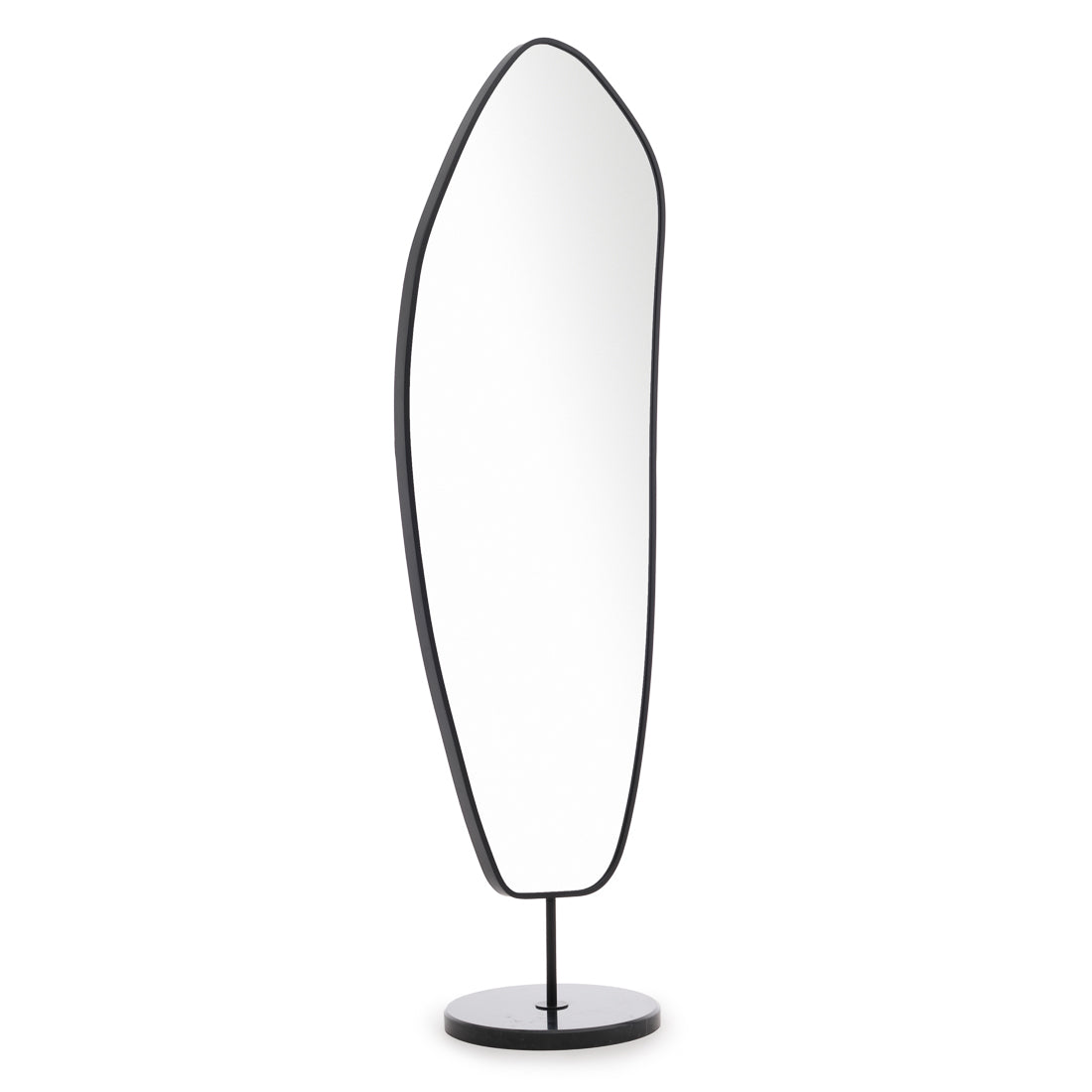 Evisa Floor Mirror Black