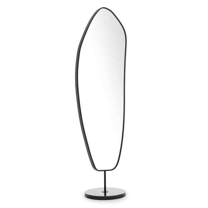 Evisa Floor Mirror Black
