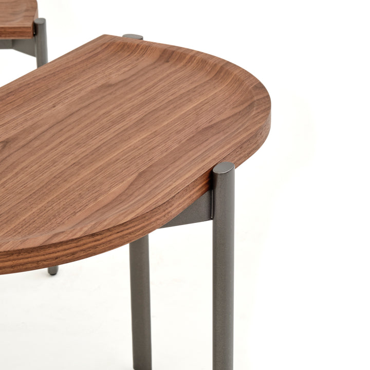 Nami Nesting Table Dark Brown