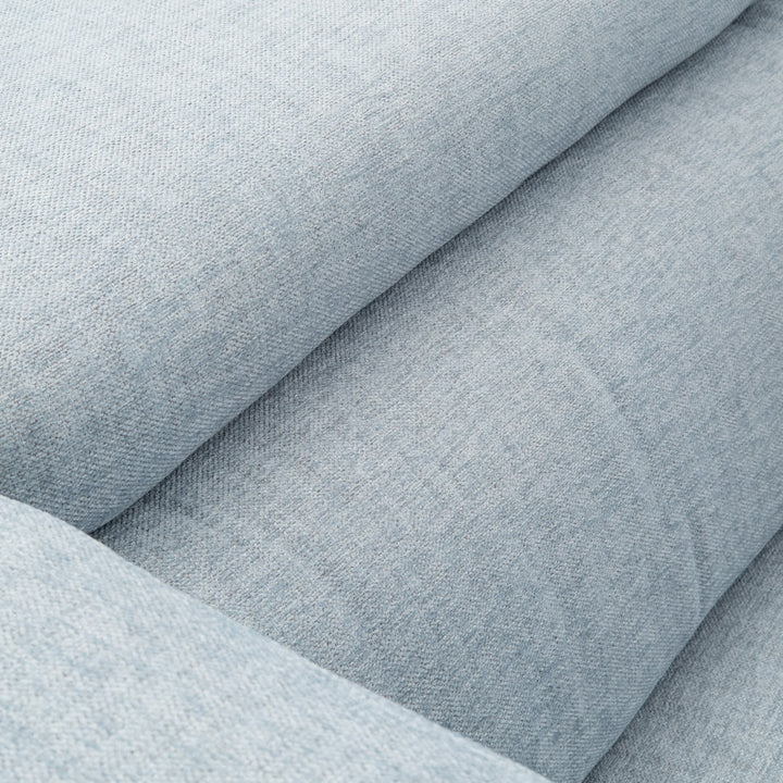 Emilia Reclining Sectional Sofa Light Blue
