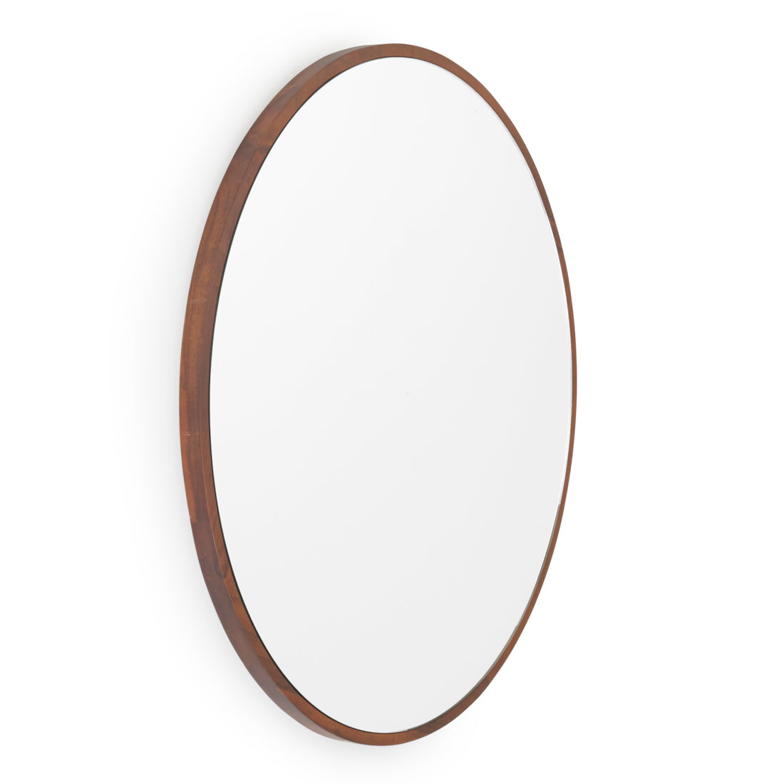 Nodi Wall Mirror Dark Brown
