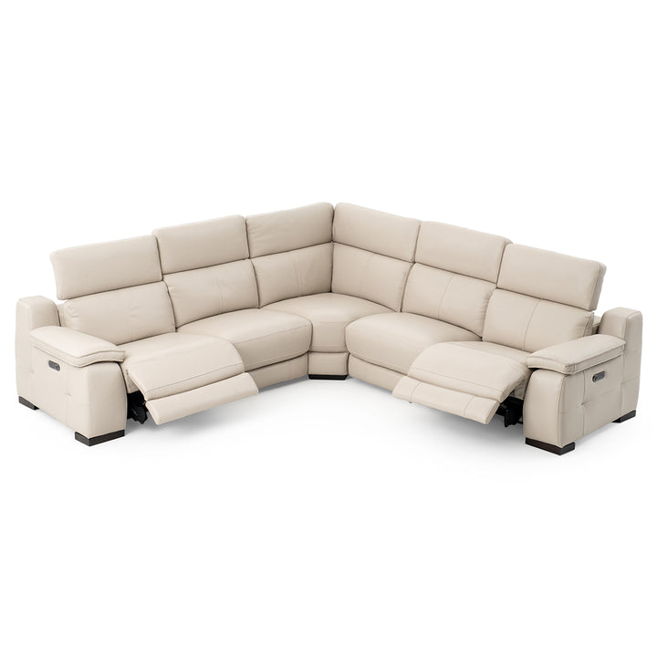 Nova Reclining Sectional Sofa Beige