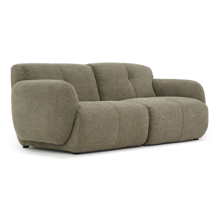 Nalinda Fabric Modular Sofa Light Green