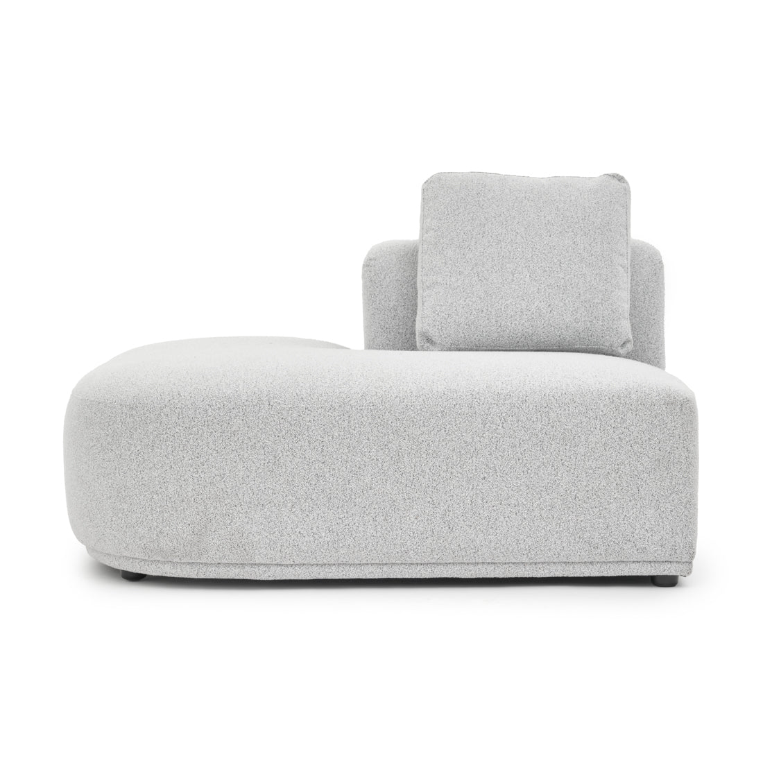 Willowdale Modular Chair W. Left Bumper Light Grey
