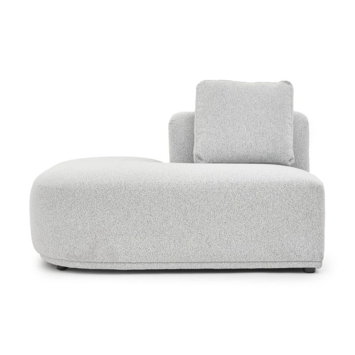 Willowdale Modular Chair W. Left Bumper Light Grey