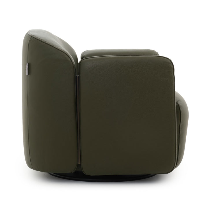 Wenona Swivel Accent Chair Dark Green