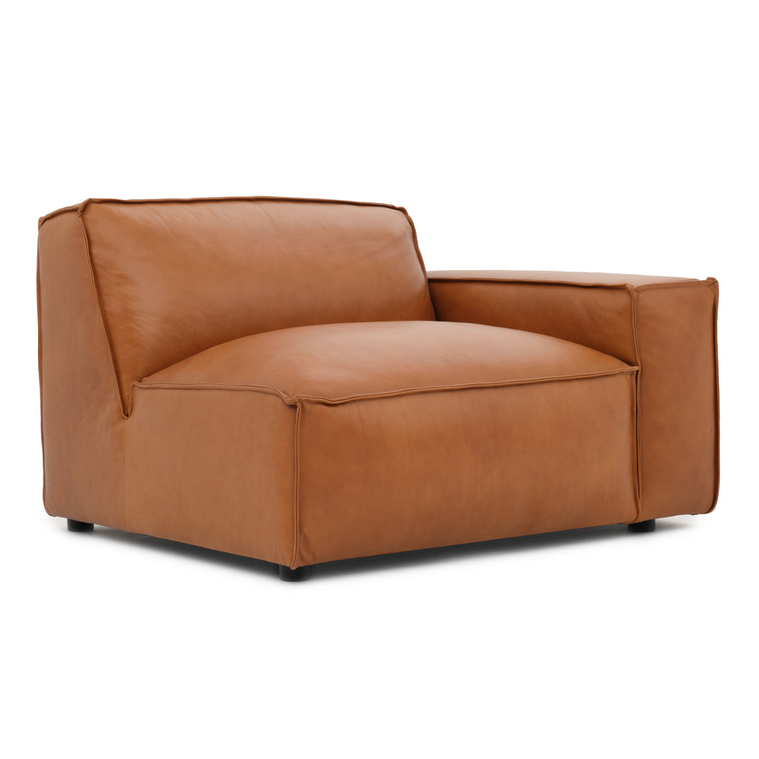 Nook Modular Right Chair Cognac