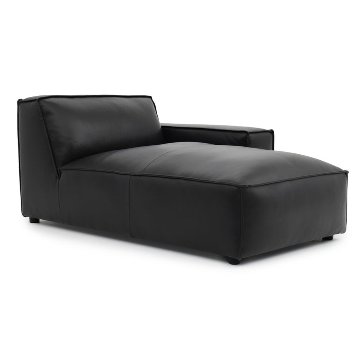 Nook Modular Right Chaise Black