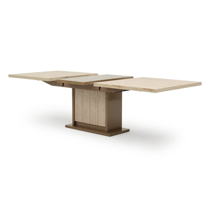 Nunzia Extendable Dining Table Beige