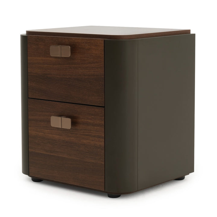 Wadena Nightstand Dark Brown