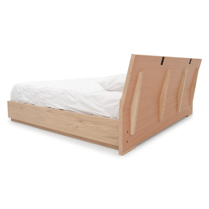 Elaina King Bed Light Brown