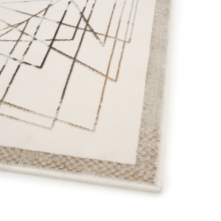 Wany Area Rug Black & White