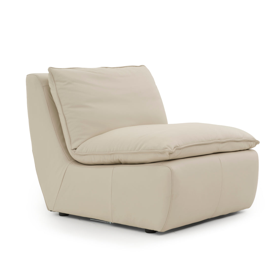 Nadyna Modular Armless Chair Beige