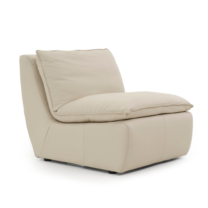 Nadyna Modular Armless Chair Beige