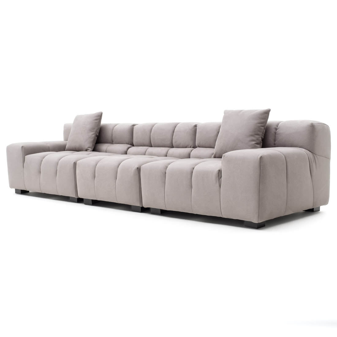 Norika Fabric Modular Sofa Light Grey